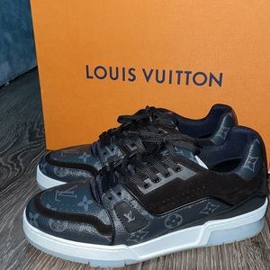 Louis Vuitton Trainer Black Monogram